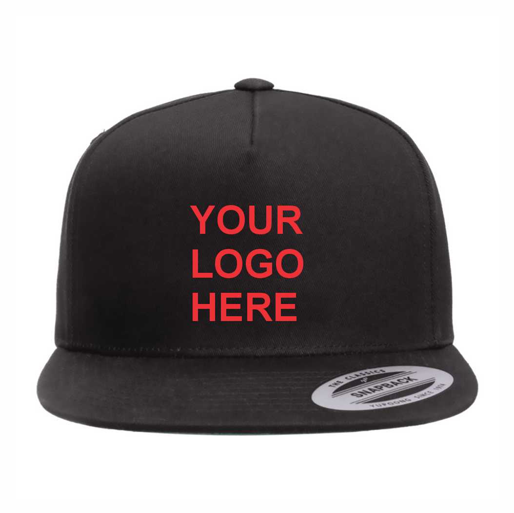 5-Panel Cotton Twill Snapback Cap Yupoong 6007 Adult Classics™