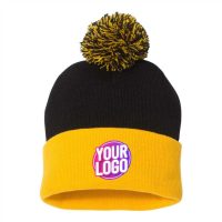 Sportsman 12" Pom-Pom Cuffed Beanie - SP15