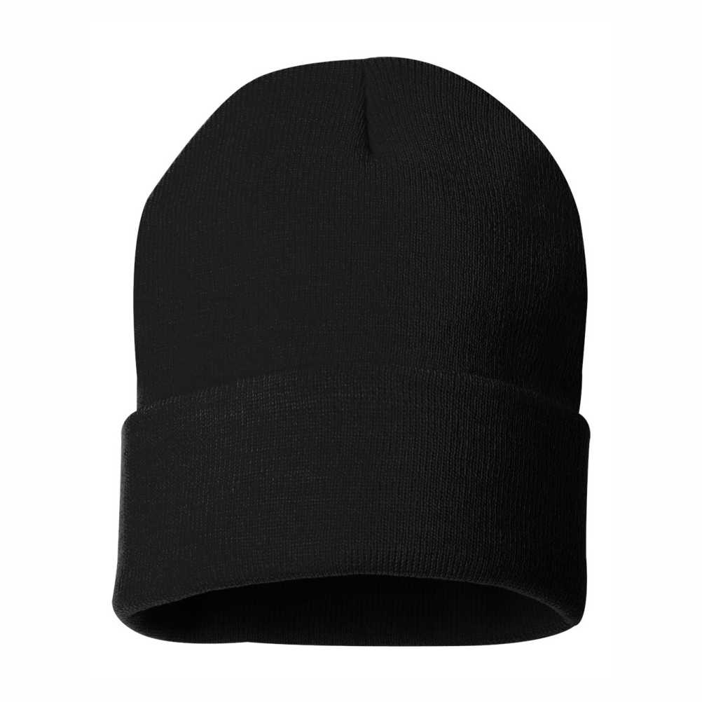 Sportsman 12" Solid Cuffed Beanie - SP12 - Toque - Image 2