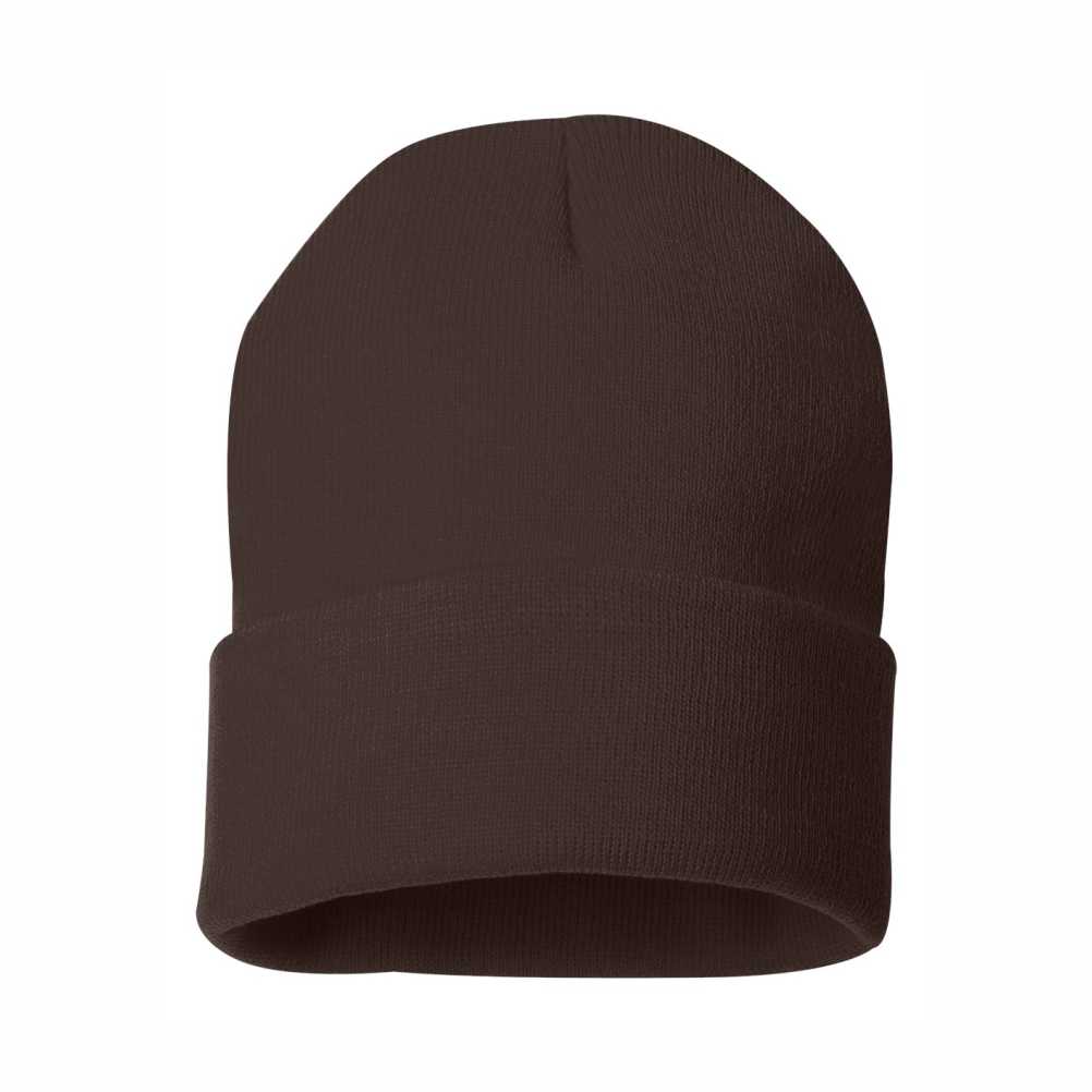 Sportsman 12" Solid Cuffed Beanie - SP12 - Toque - Image 4