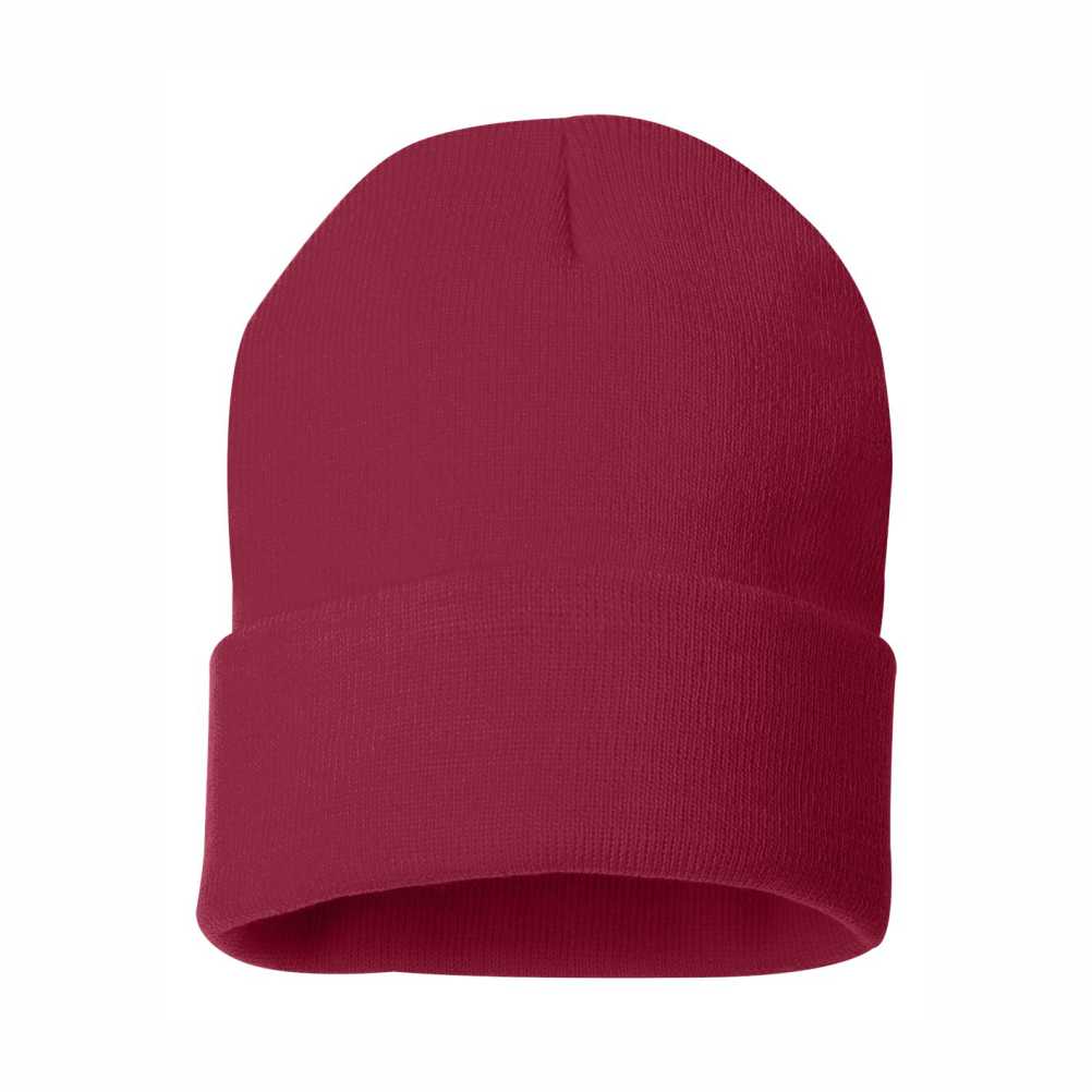 Sportsman 12" Solid Cuffed Beanie - SP12 - Toque - Image 6