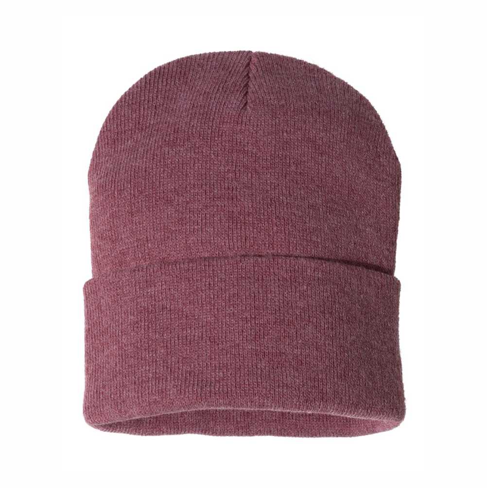 Sportsman 12" Solid Cuffed Beanie - SP12 - Toque - Image 12