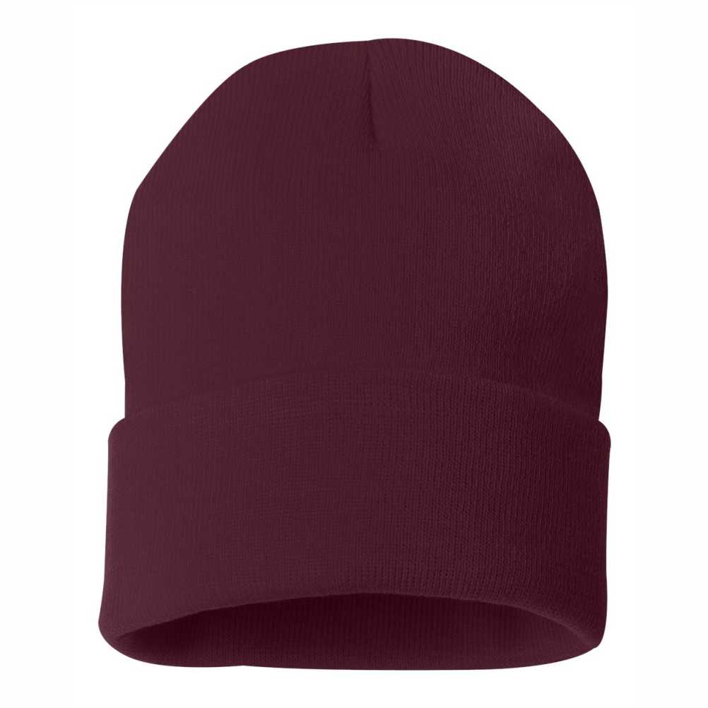 Sportsman 12" Solid Cuffed Beanie - SP12 - Toque - Image 20