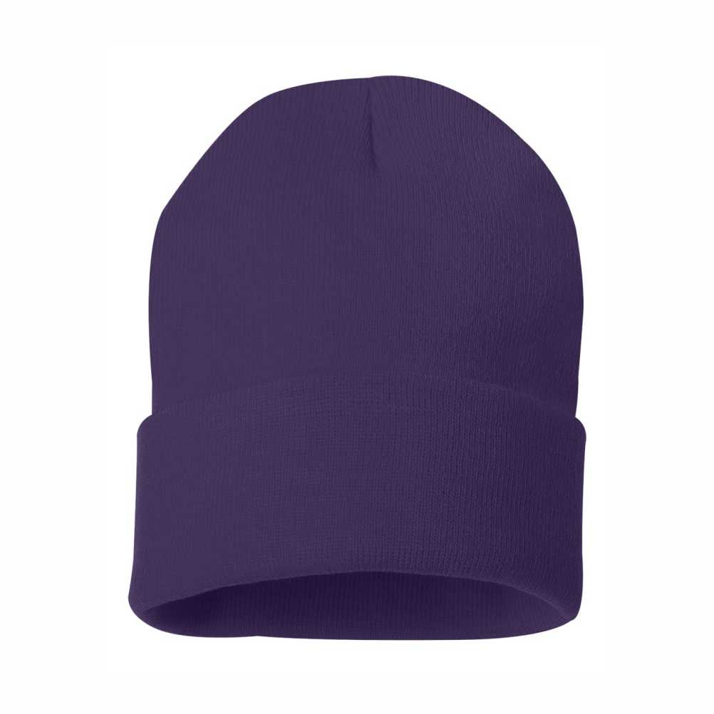 Sportsman 12" Solid Cuffed Beanie - SP12 - Toque - Image 27