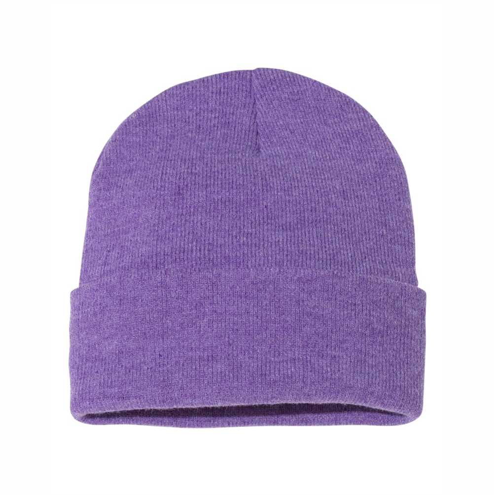Sportsman 12" Solid Cuffed Beanie - SP12 - Toque - Image 16