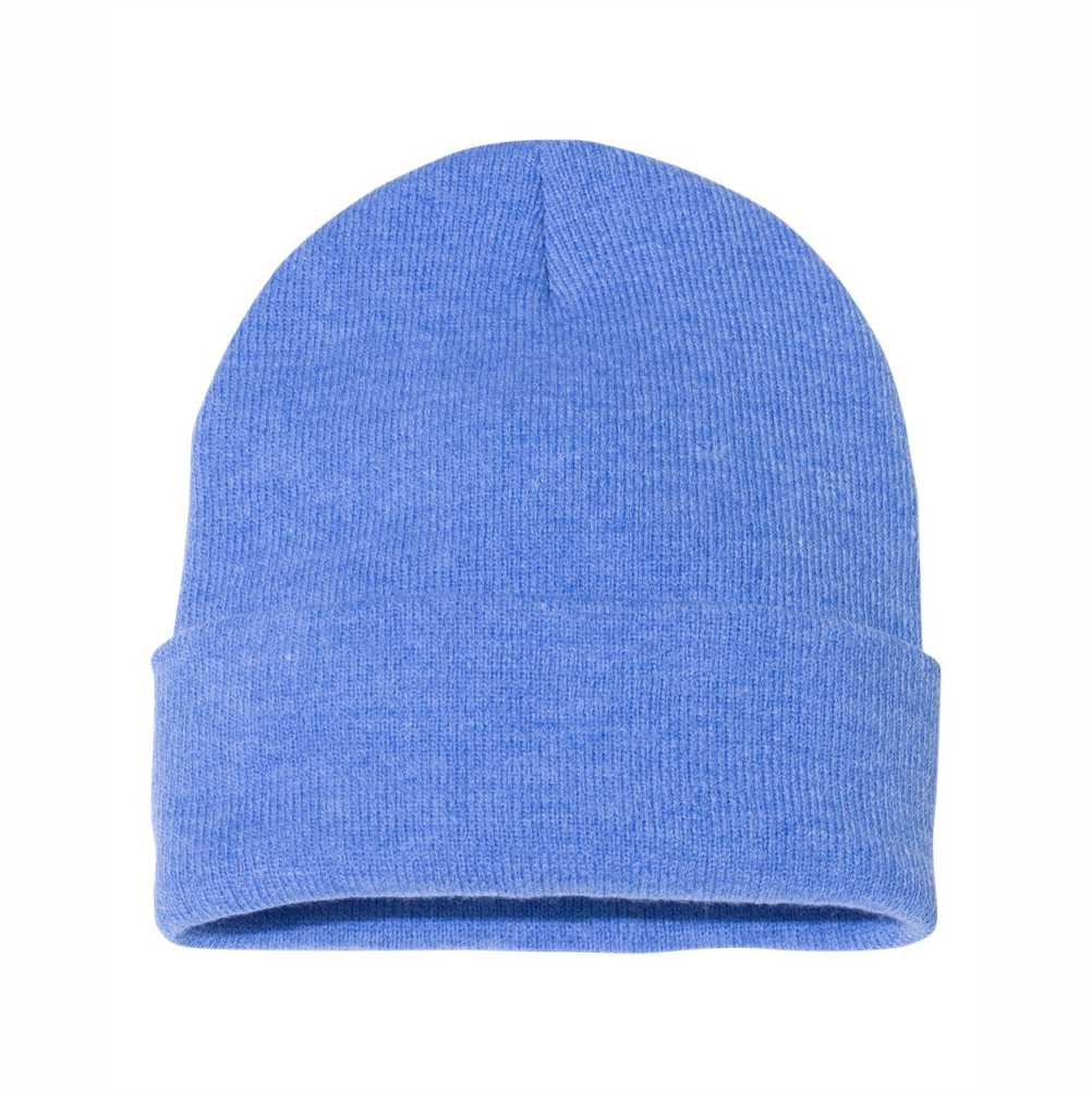 Sportsman 12" Solid Cuffed Beanie - SP12 - Toque - Image 18