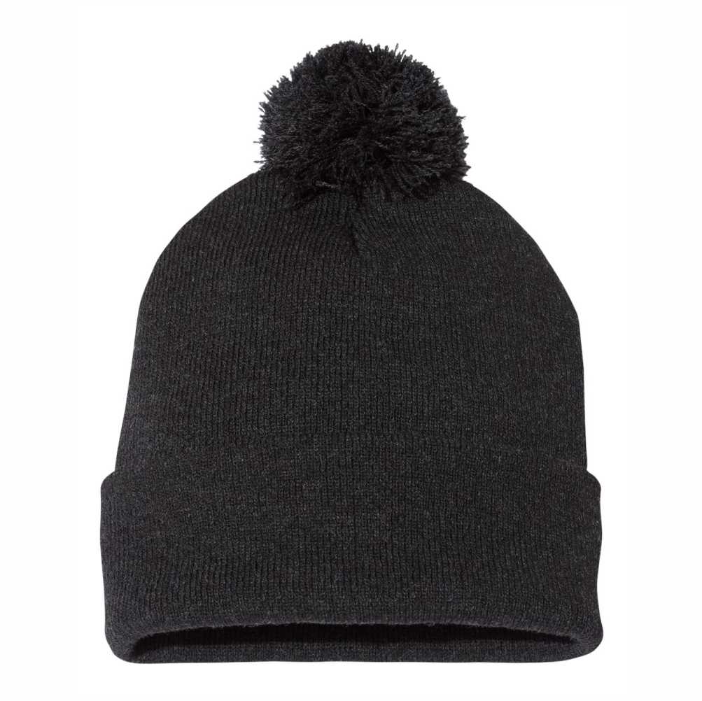 Sportsman 12" Pom-Pom Cuffed Beanie - SP15 - Image 11