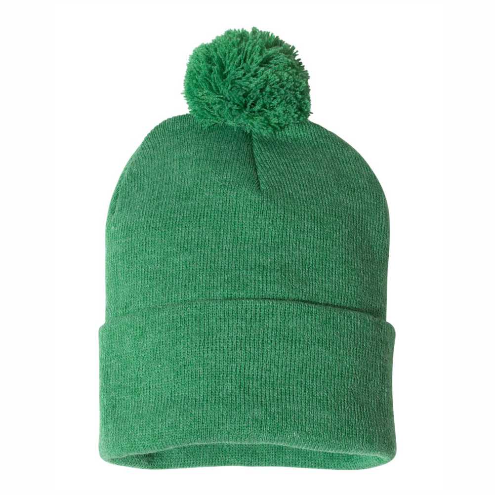 Sportsman 12" Pom-Pom Cuffed Beanie - SP15 - Image 13