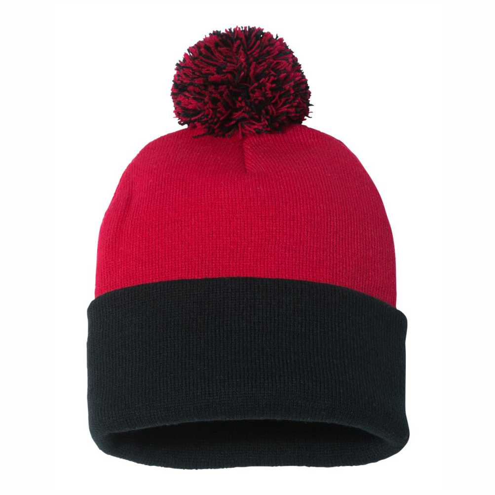 Sportsman 12" Pom-Pom Cuffed Beanie - SP15 - Image 21