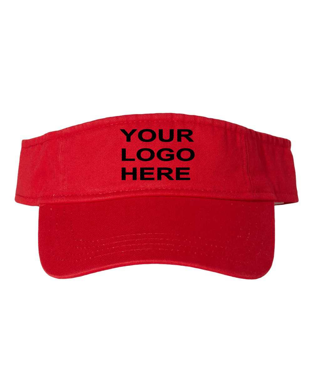 Valucap Bio-Washed Visor - VC500 Includes 1 Free Logo Imprint